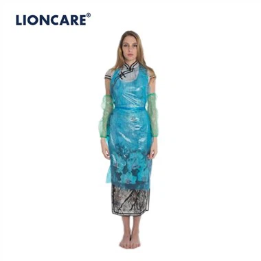LIONCARE® ผ้ากันเปื้อนโพลีเอทิลีนแบบใช้แล้วทิ้ง