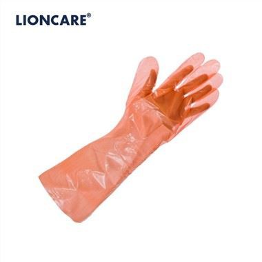 ถุงมือแบบใช้แล้วทิ้ง LIONCARE® Polyethylene Long Sleeve