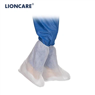 LIONCARE® ผ้าคลุมรองเท้าบู๊ตแบบใช้แล้วทิ้งที่ทำจากโพลีโพรพิลีน LIONCARE®