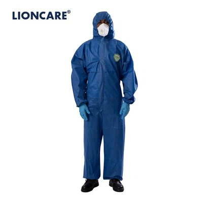 LIONCARE® CoverLite ชุดคลุมป้องกันแบบใช้แล้วทิ้งน้ำหนักเบา